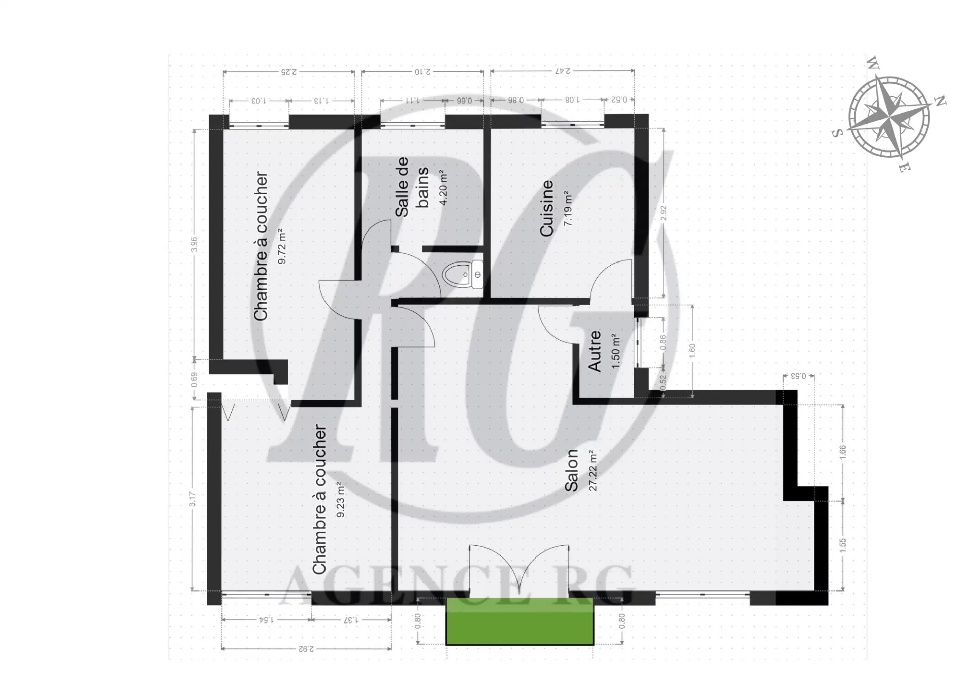 Appartement 4 pièces 64 m² - 10