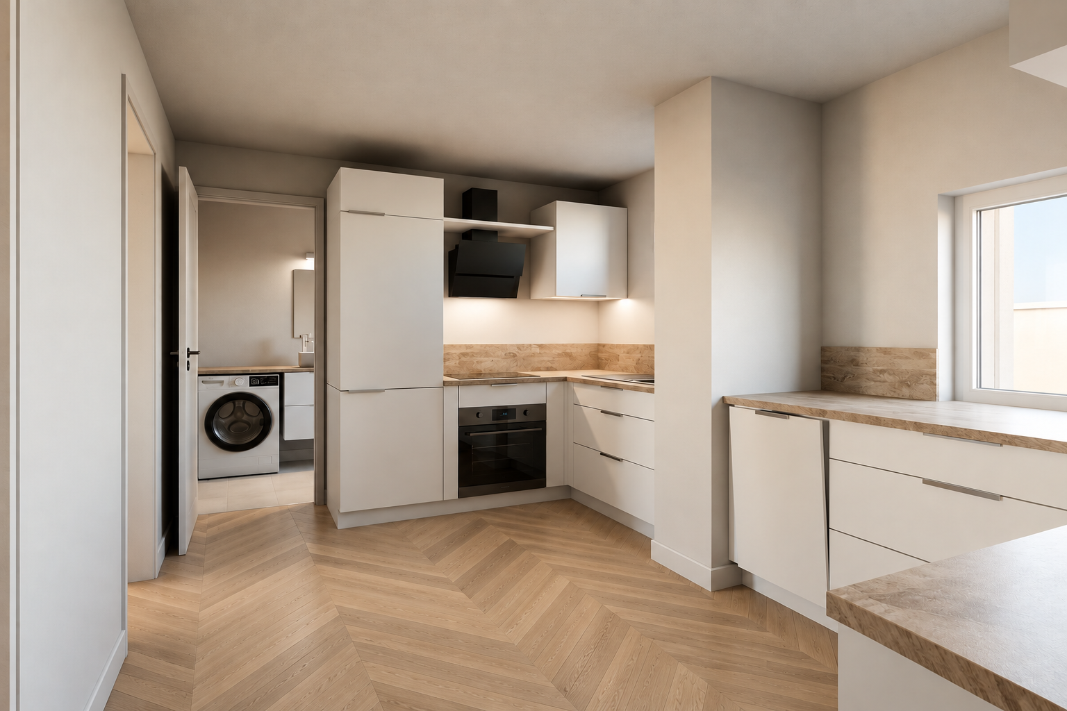 Appartement 2 pièces 43,50 m²